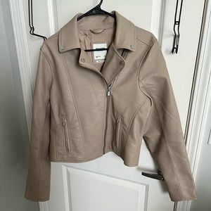 Abercrombie Vegan Leather Jacket